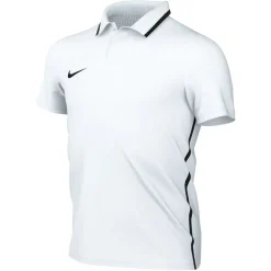 Nike Dri-FIT Park 26 Polo 1/4 Knoop Kids Wit Zwart