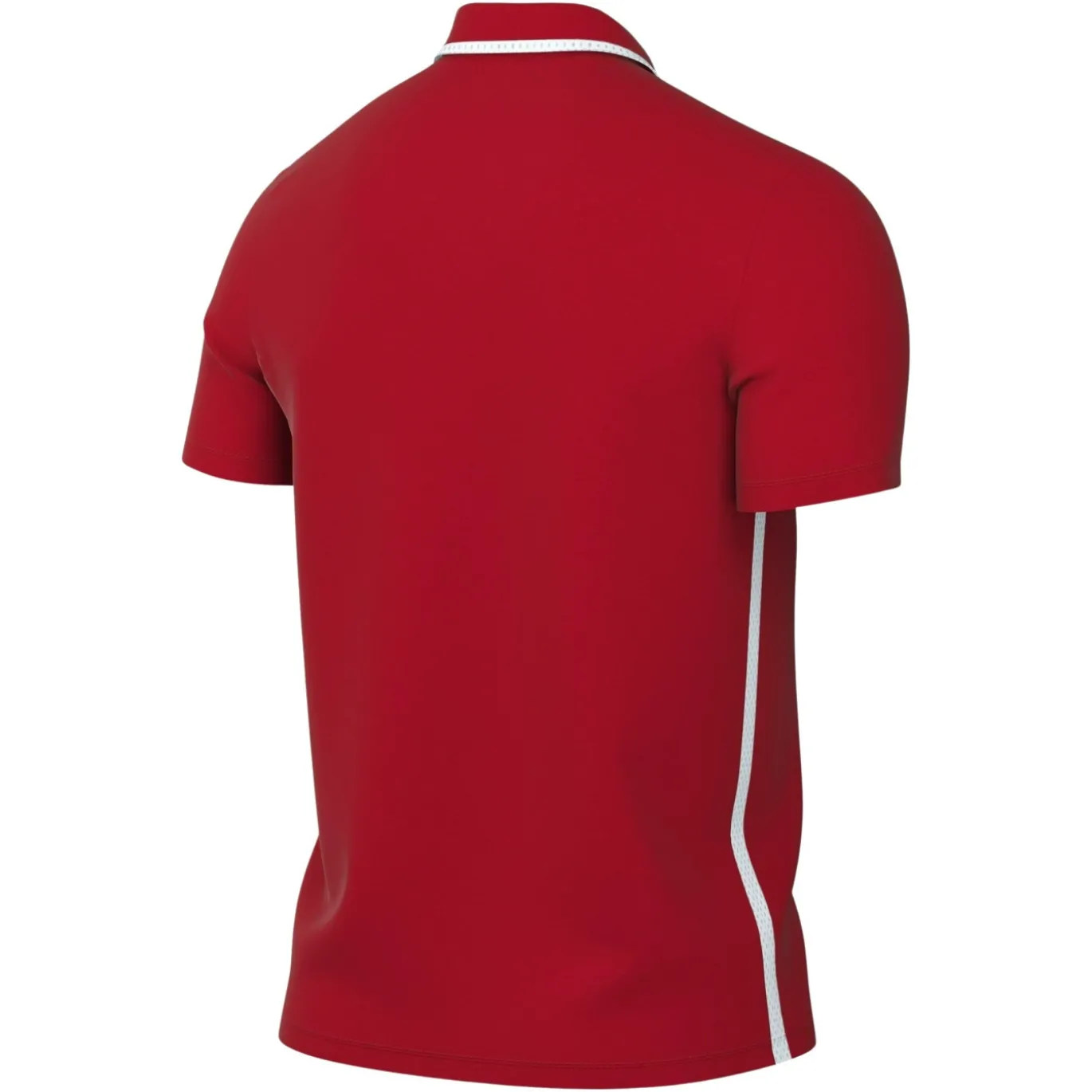 Nike Dri-FIT Park 26 Polo 1/4 Knoop Rood Wit