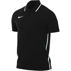 Nike Dri-FIT Park 26 Polo 1/4 Knoop Zwart Wit