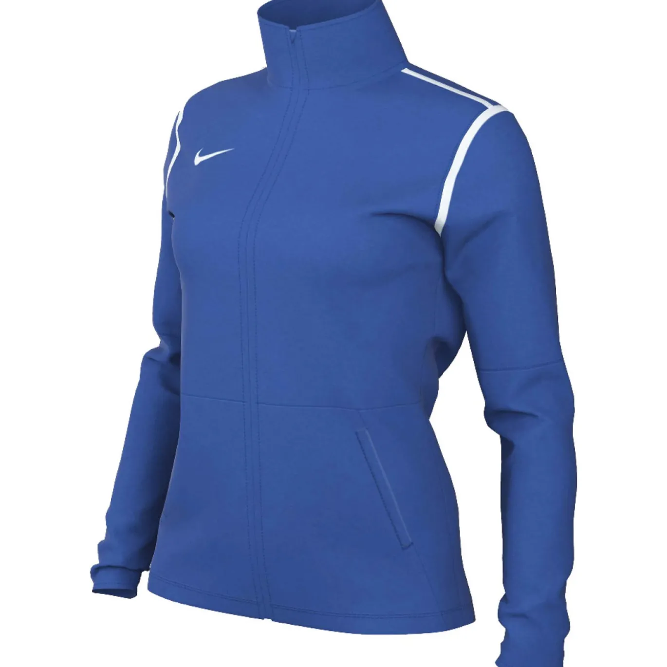 Nike Dri-FIT Park 20 Trainingsjack Dames Blauw Wit