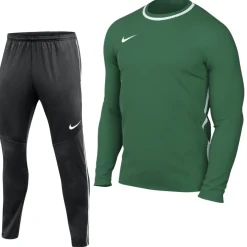 Nike Dri-FIT Park 26 Trainingspak Kids Donkergroen Zwart