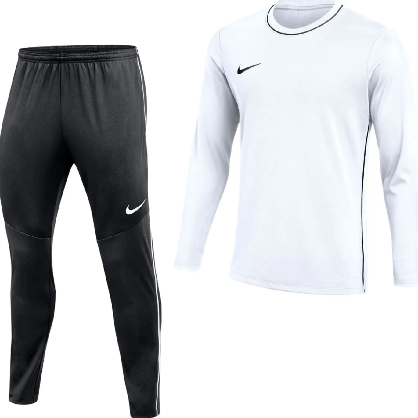 Nike Dri-FIT Park 26 Trainingspak Wit Zwart
