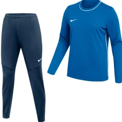 Nike Dri-FIT Park 26 Trainingspak Dames Blauw Donkerblauw