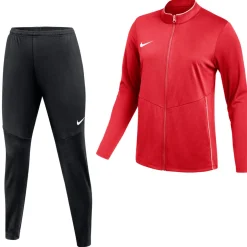 Nike Dri-FIT Park 26 Trainingspak Full-Zip Dames Rood Zwart