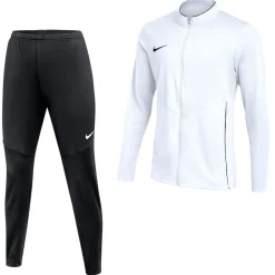 Nike Dri-FIT Park 26 Trainingspak Full-Zip Kids Wit Zwart