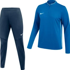 Nike Dri-FIT Park 26 Trainingspak 1/4-Zip Dames Blauw Donkerblauw