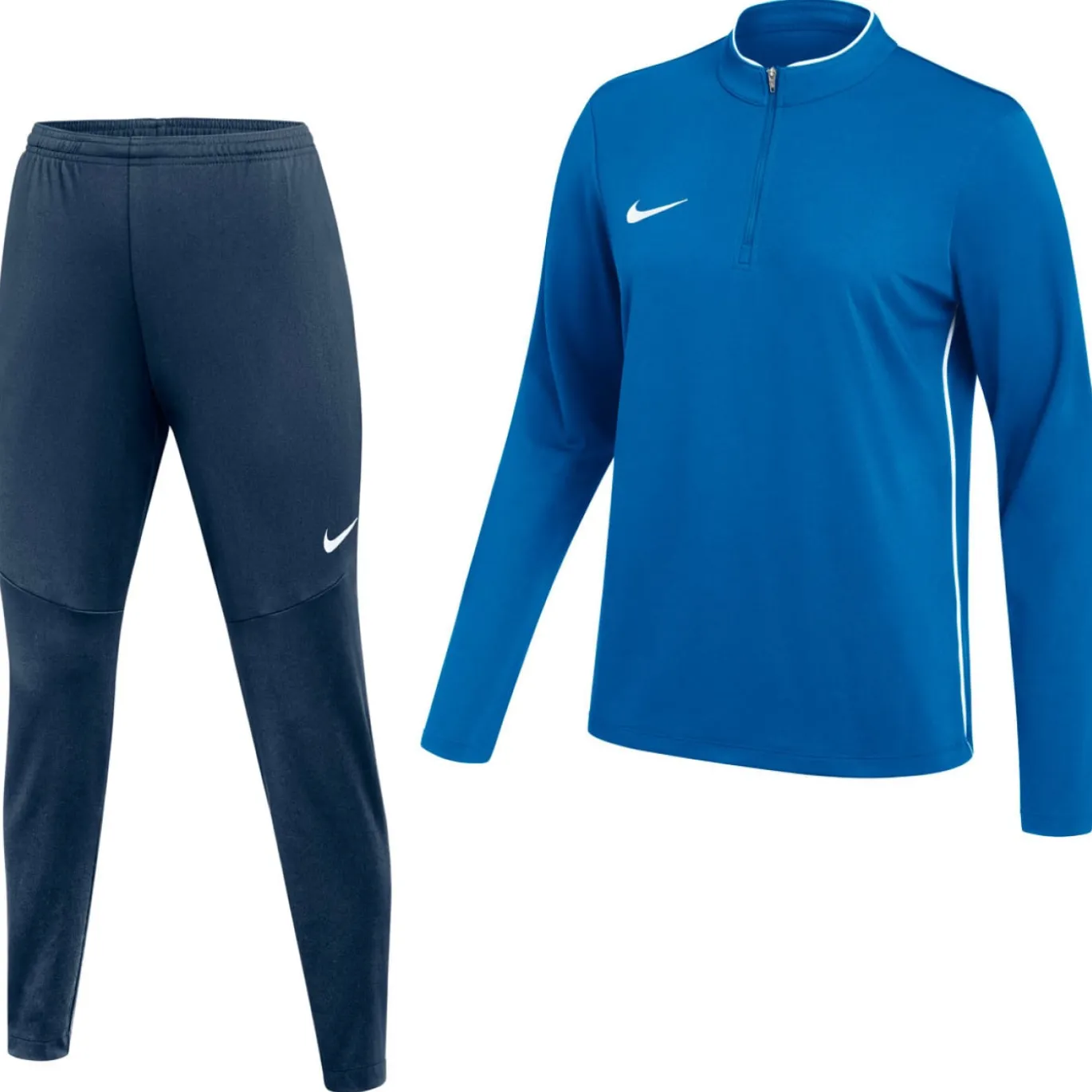 Nike Dri-FIT Park 26 Trainingspak 1/4-Zip Dames Blauw Donkerblauw
