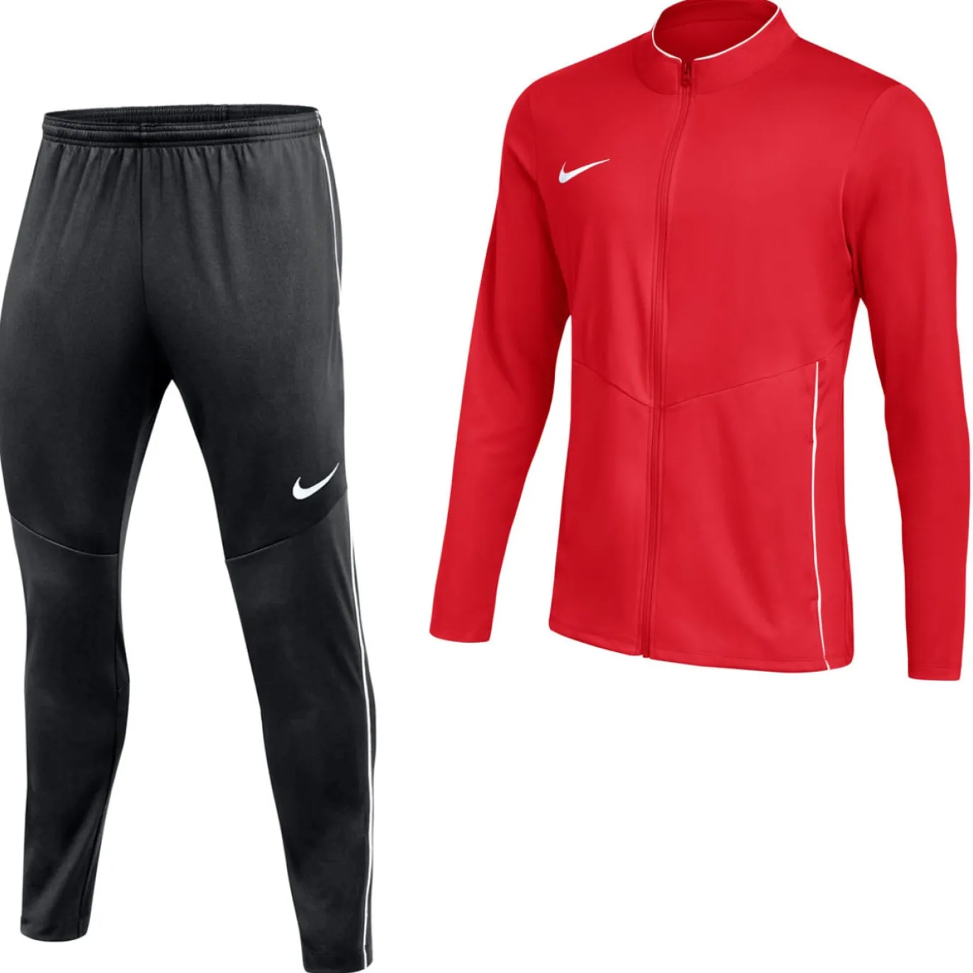 Nike Dri-FIT Park 26 Trainingspak Full-Zip Rood Zwart