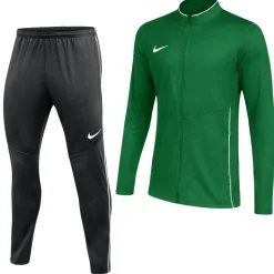 Nike Dri-FIT Park 26 Trainingspak Full-Zip Kids Donkergroen Zwart