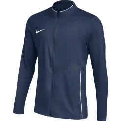 Nike Dri-FIT Park 26 Trainingspak Full-Zip Kids Donkerblauw Wit