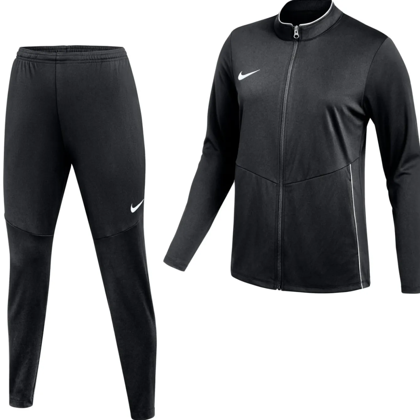 Nike Dri-FIT Park 26 Trainingspak Full-Zip Dames Zwart Wit