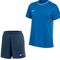 Nike Dri-FIT Park 26 Trainingsset Dames Blauw Donkerblauw