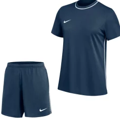 Nike Dri-FIT Park 26 Trainingsset Dames Donkerblauw Wit