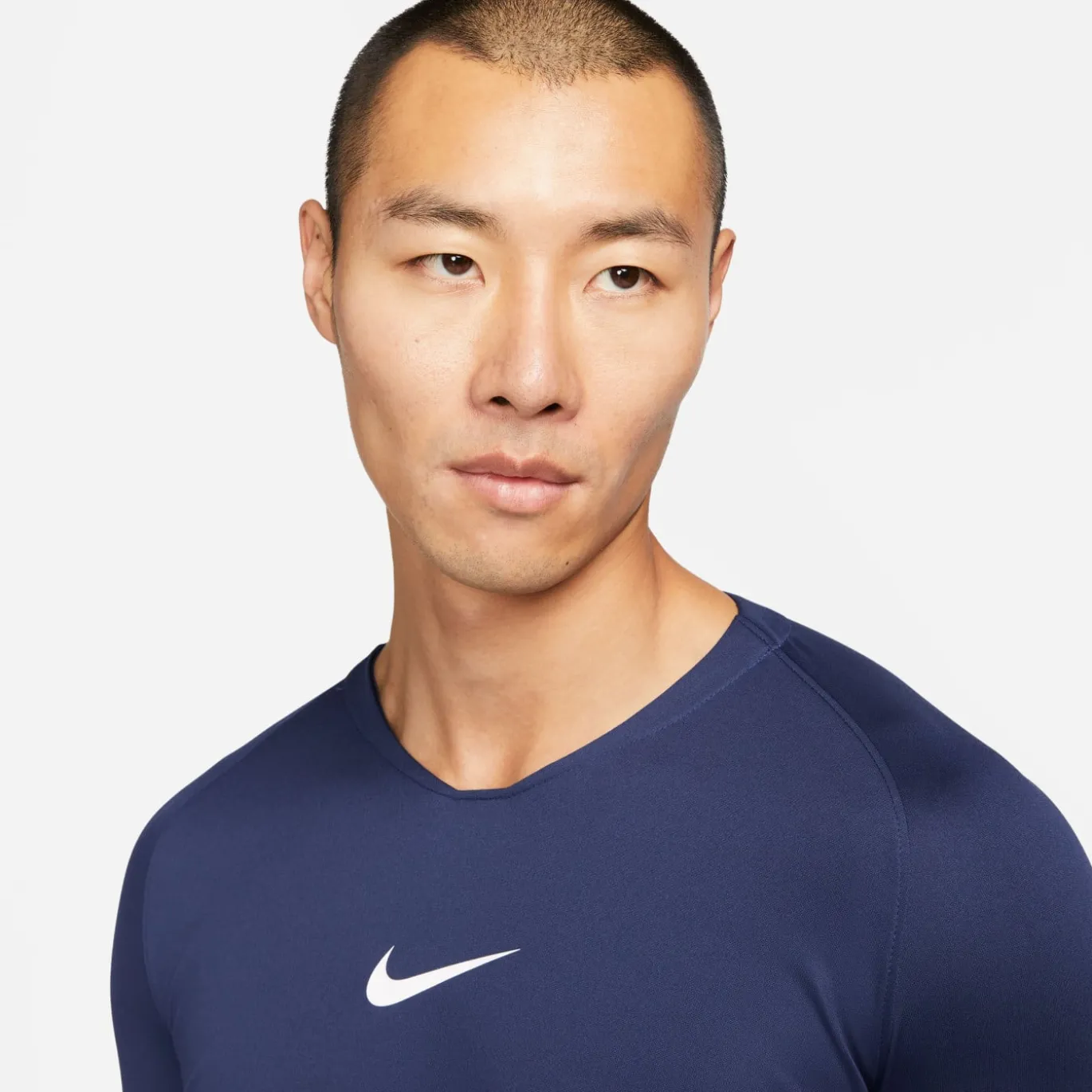 Nike Dri-Fit Park Trainingsset Lange Mouwen Donkerblauw Wit