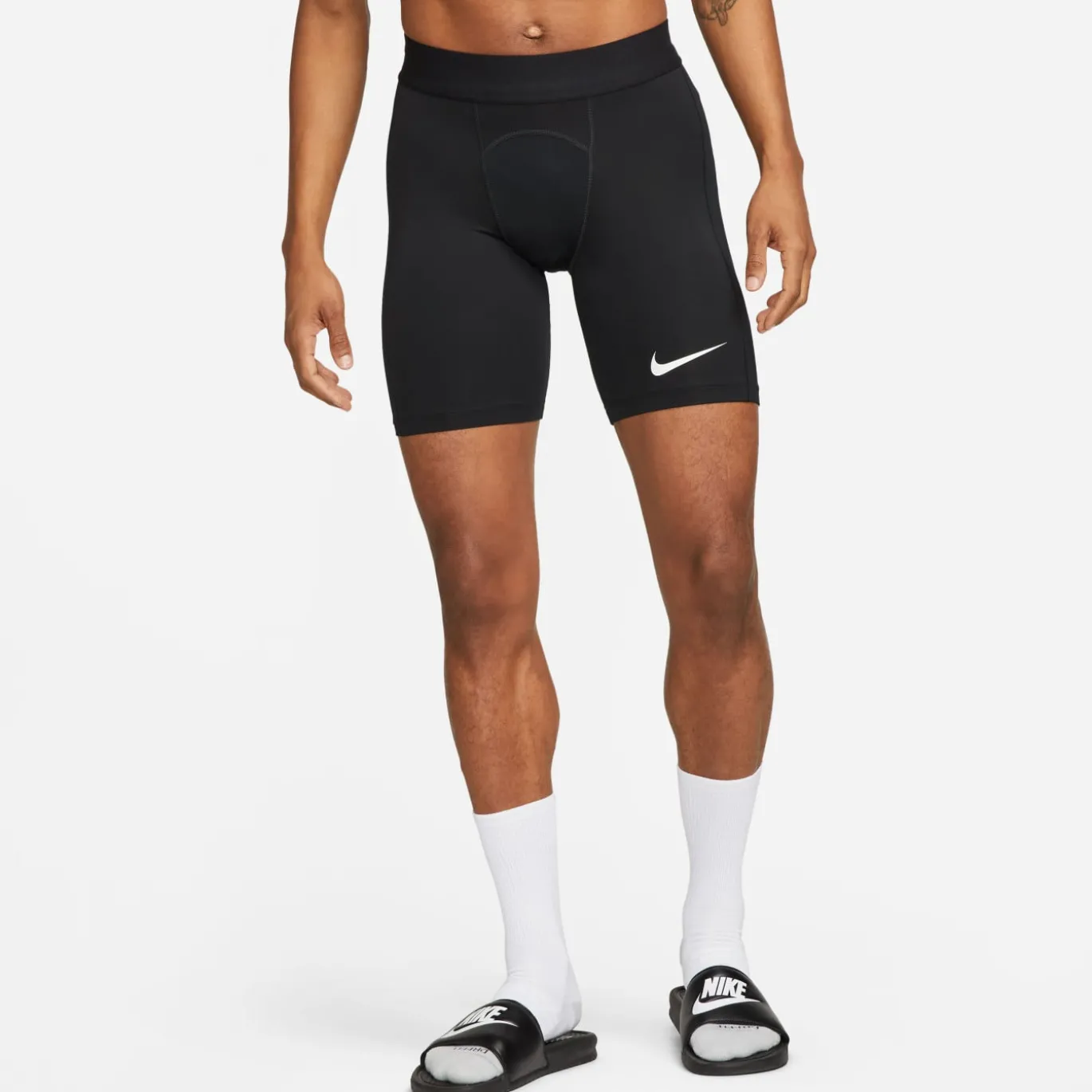 Nike Dri-Fit Park Trainingsset Lange Mouwen Zwart Wit