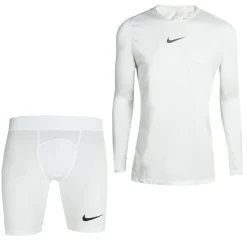 Nike Dri-Fit Park Trainingsset Lange Mouwen Wit