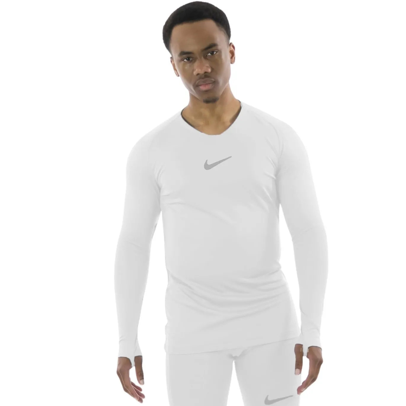 Nike Dri-Fit Park Trainingsset Lange Mouwen Wit