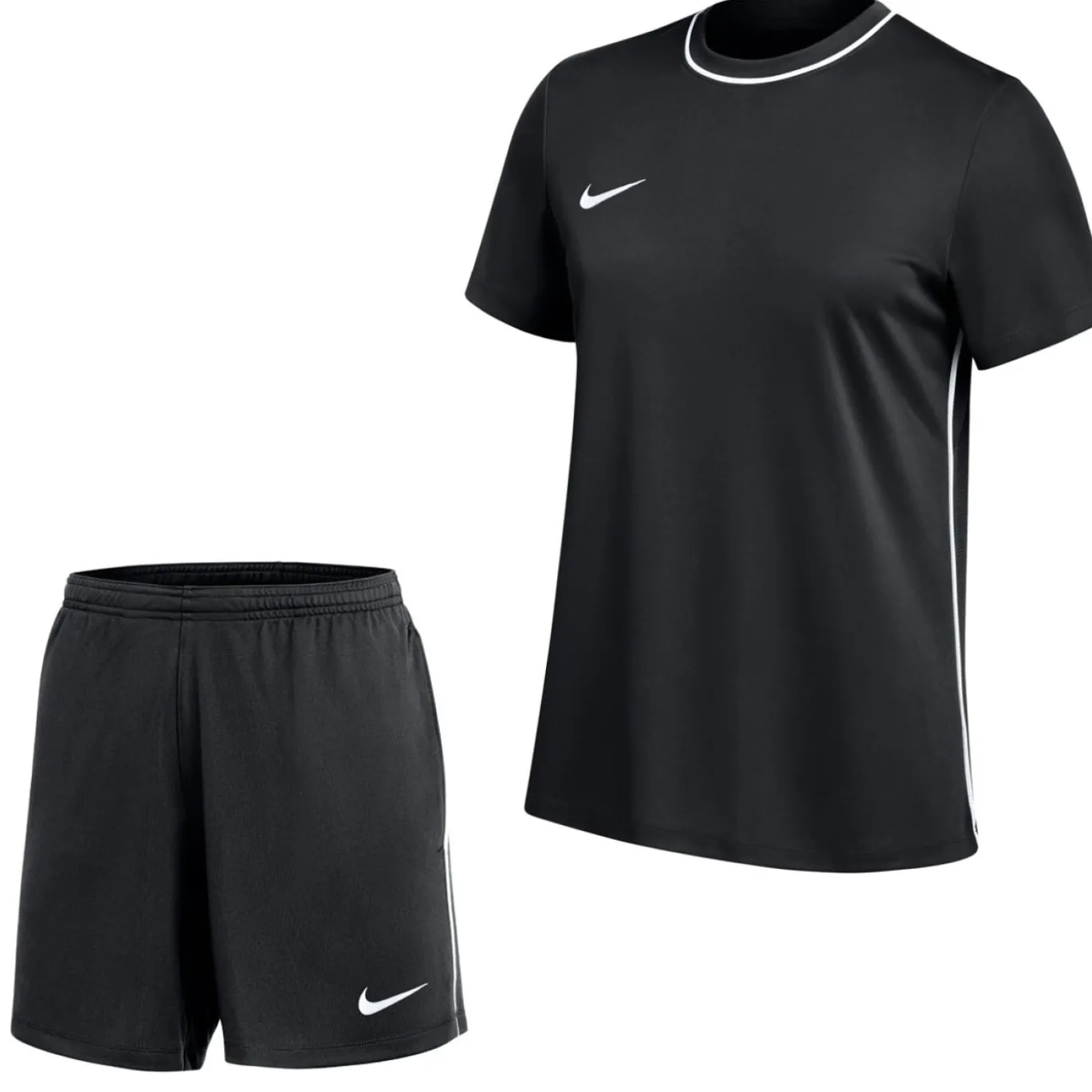 Nike Dri-FIT Park 26 Trainingsset Dames Zwart Wit