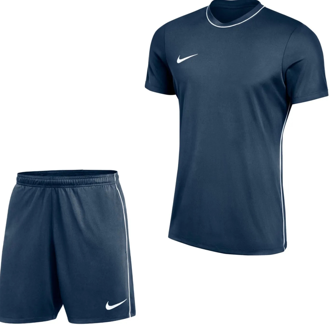 Nike Dri-FIT Park 26 Trainingsset Donkerblauw Wit