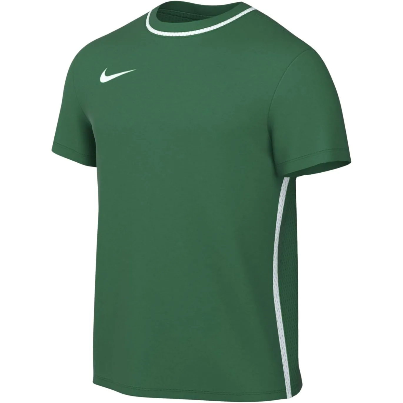 Nike Dri-FIT Park 26 Trainingsshirt Kids Donkergroen Wit