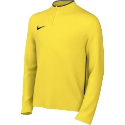 Nike Dri-FIT Park 26 Trainingstrui 1/4-Zip Kids Geel Zwart