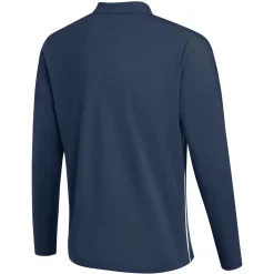 Nike Dri-FIT Park 26 Trainingstrui 1/4-Zip Kids Donkerblauw Wit