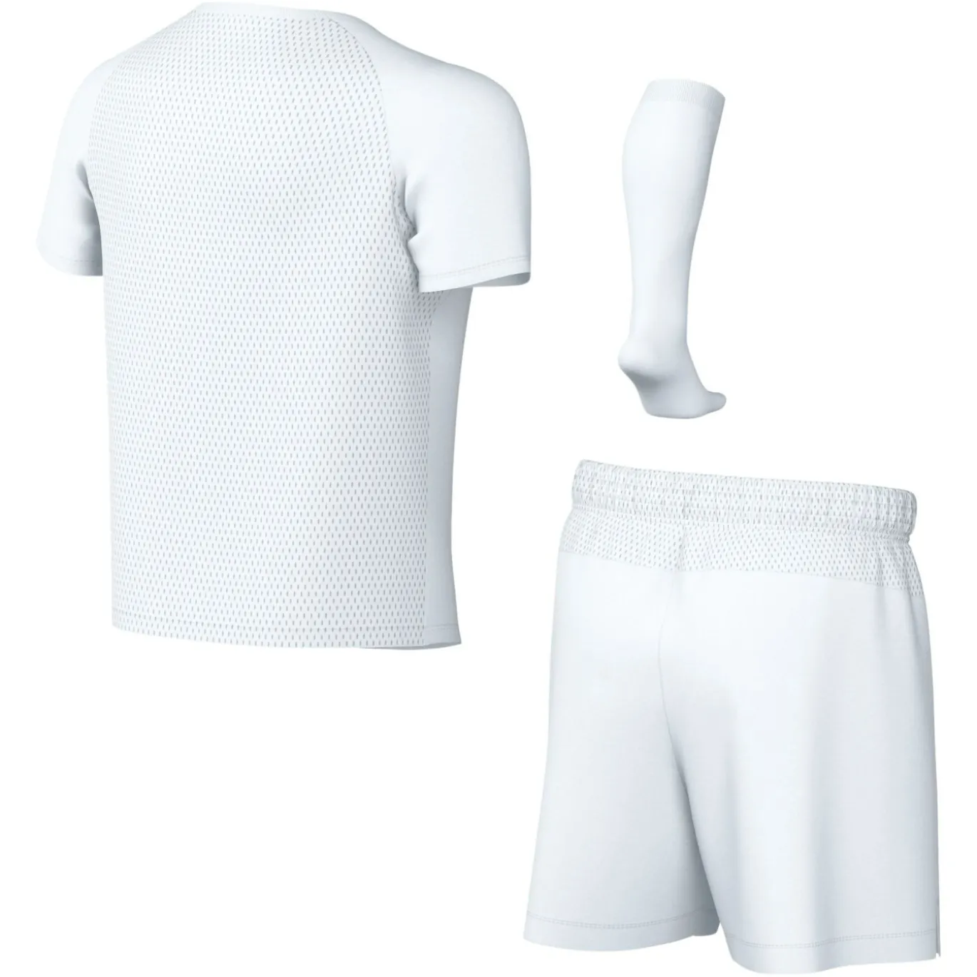 Nike Dri-FIT Park VIII Tenue Kleuters Wit Zwart