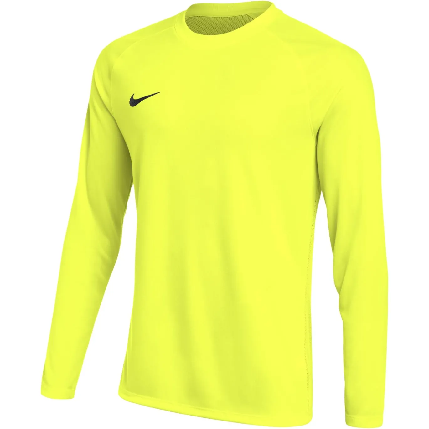 Nike Dri-FIT Park VIII Voetbalshirt Lange Mouwen Kids Neongeel Zwart