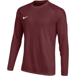 Nike Dri-FIT Park VIII Voetbalshirt Lange Mouwen Donkerrood Wit