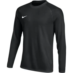 Nike Dri-FIT Park VIII Voetbalshirt Lange Mouwen Zwart Wit