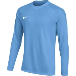 Nike Dri-FIT Park VIII Voetbalshirt Lange Mouwen Kids Lichtblauw Wit
