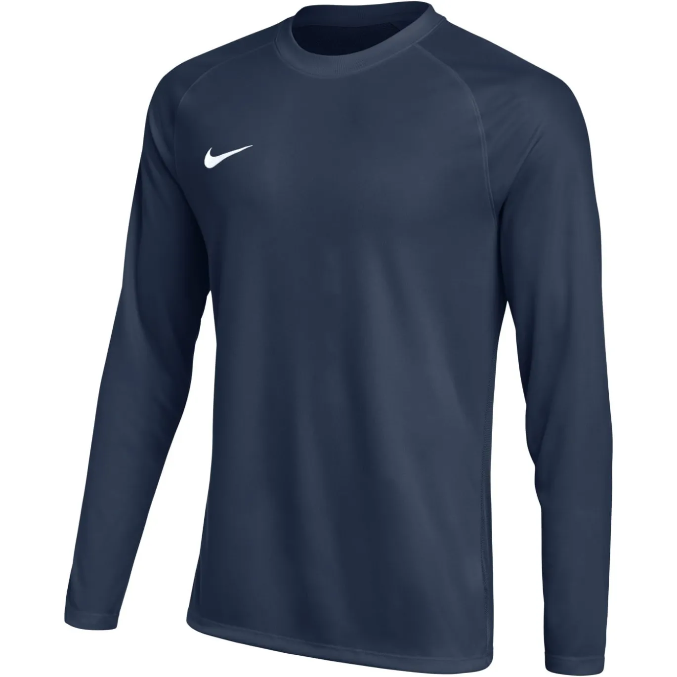 Nike Dri-FIT Park VIII Voetbalshirt Lange Mouwen Kids Donkerblauw Wit
