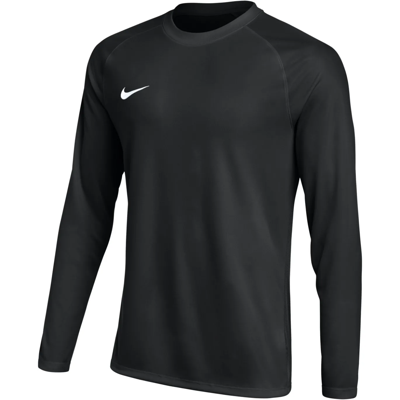 Nike Dri-FIT Park VIII Voetbalshirt Lange Mouwen Kids Zwart Wit