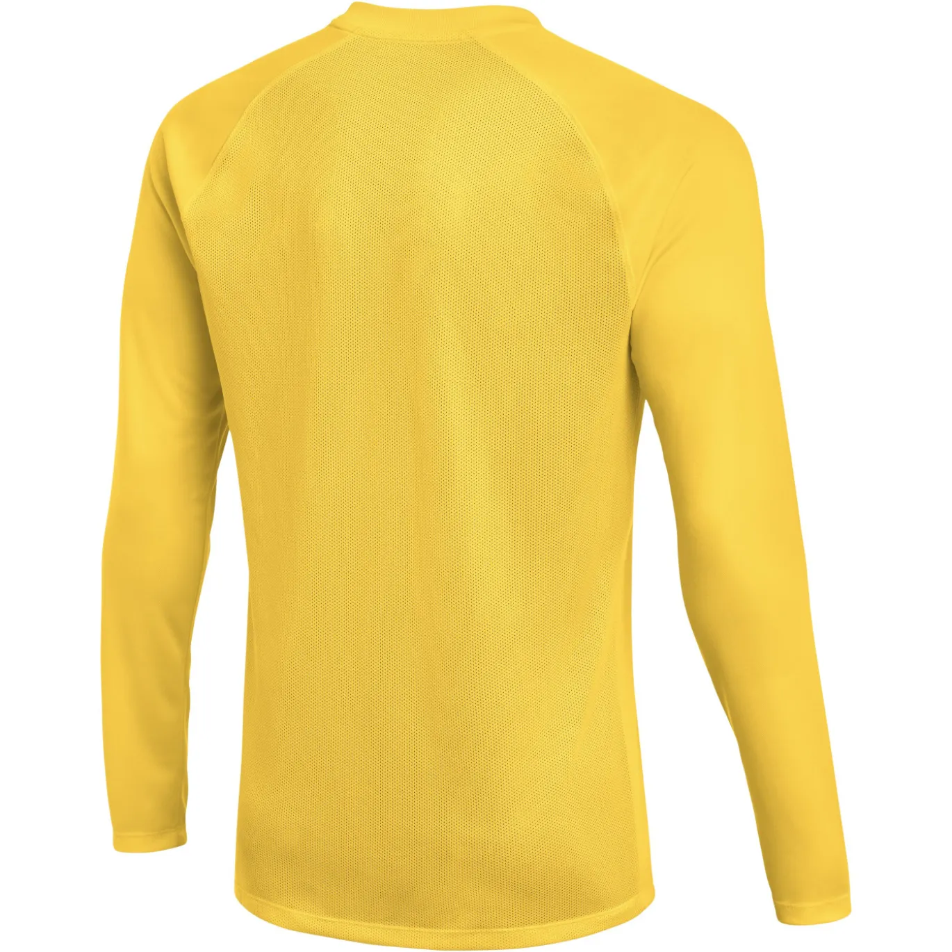 Nike Dri-FIT Park VIII Voetbalshirt Lange Mouwen Kids Geel Zwart