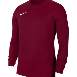 Nike Dri-FIT Park VII Voetbalshirt Lange Mouwen Kids Bordeauxrood