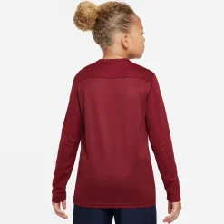 Nike Dri-FIT Park VII Voetbalshirt Lange Mouwen Kids Bordeauxrood