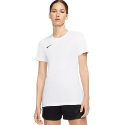 Nike Dri-FIT Park VII Voetbalshirt Dames Wit Zwart