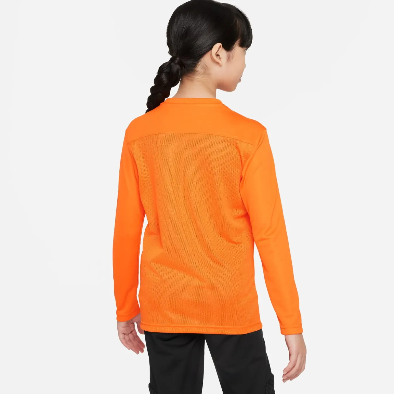 Nike Dri-FIT Park VII Voetbalshirt Lange Mouwen Kids Oranje
