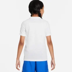 Nike Dri-FIT Park VII Voetbalshirt Kids Wit Blauw