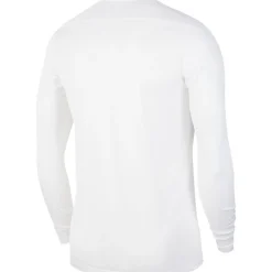 Nike Dri-FIT Park VII Voetbalshirt Lange Mouwen Kids Wit Zwart
