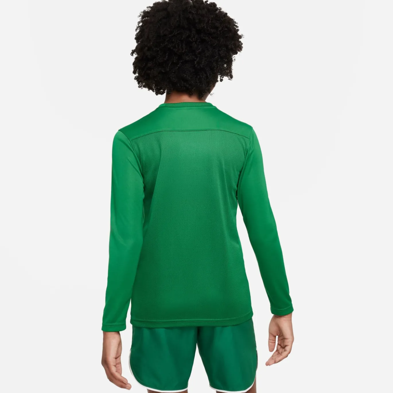 Nike Dri-FIT Park VII Voetbalshirt Lange Mouwen Kids Groen