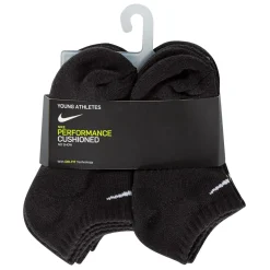 Nike Dri-FIT Performance Basics Enkelsokken 6-Pack Kleuters Zwart Wit