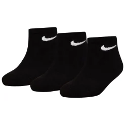 Nike Dri-FIT Performance Basics Enkelsokken 6-Pack Kleuters Zwart Wit