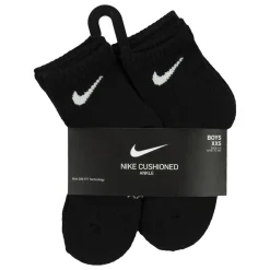 Nike Dri-FIT Performance Basics Enkelsokken 6-Pack Kleuters Zwart Wit