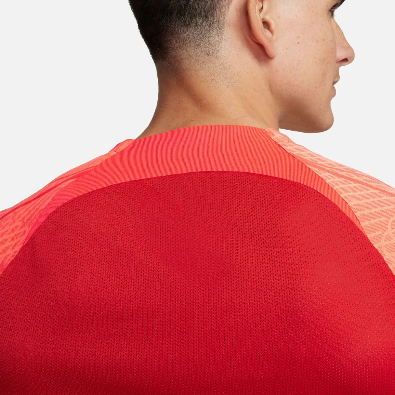 Nike Dri-FIT Strike III Voetbalshirt Rood Wit