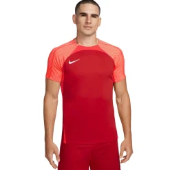 Nike Dri-FIT Strike III Voetbalshirt Rood Wit