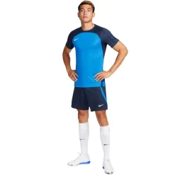 Nike Dri-FIT Strike III Voetbalshirt Blauw Donkerblauw Wit