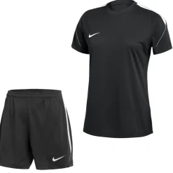 Nike Dri-FIT Strike 26 Trainingsset Dames Zwart Wit