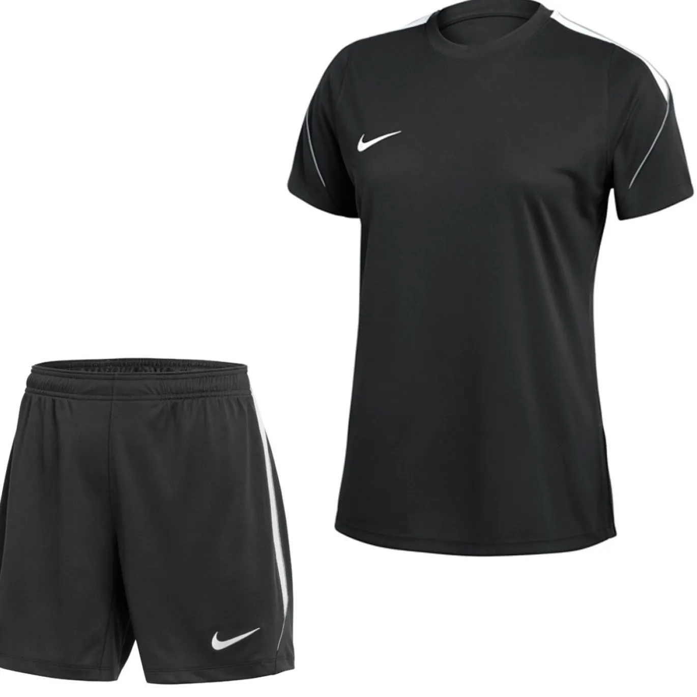 Nike Dri-FIT Strike 26 Trainingsset Dames Zwart Wit
