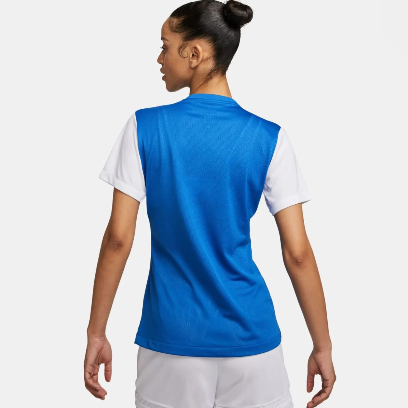 Nike Dri-FIT Tiempo Premier II Voetbalshirt Dames Blauw Wit